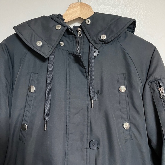 SwissTech Women’s Greystone Hooded Winter Parka – Size M (8–10) - Picture 7 of 14